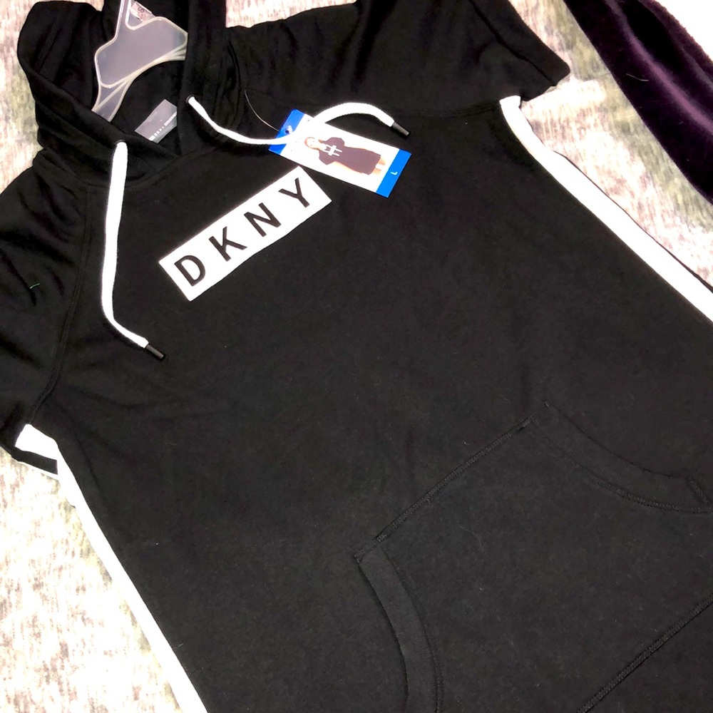 NWT Black Cotten DKNY dress